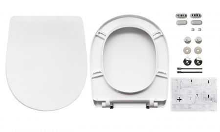 Унитаз-компакт Sanita Luxe Classic DM CSCSLCC01040611 с бачком и сиденьем Микролифт